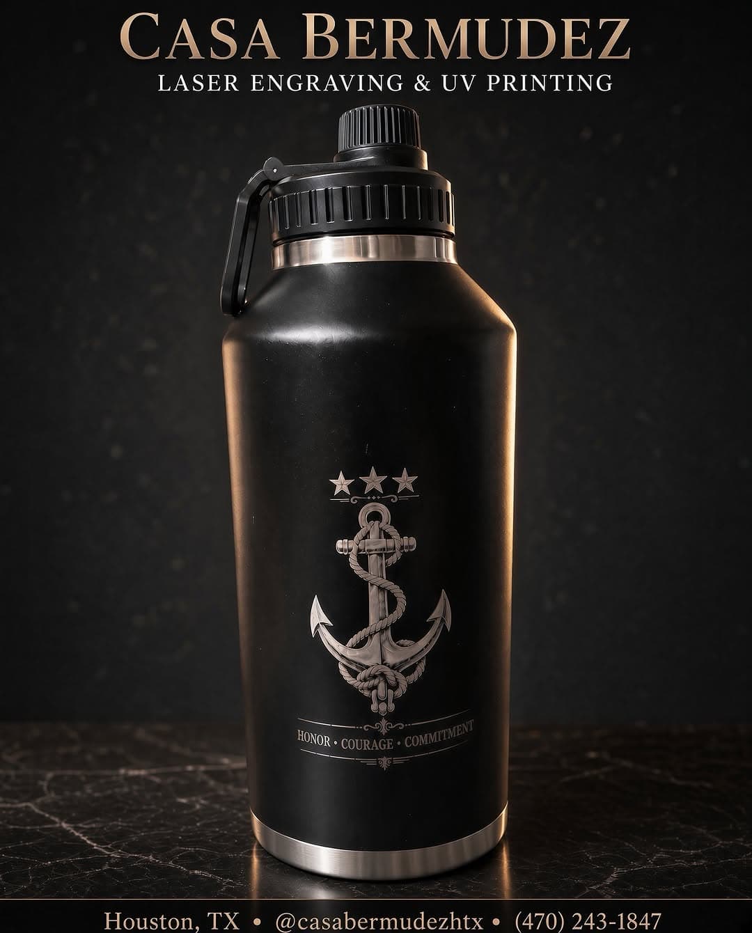Navy Honor · Courage · Commitment